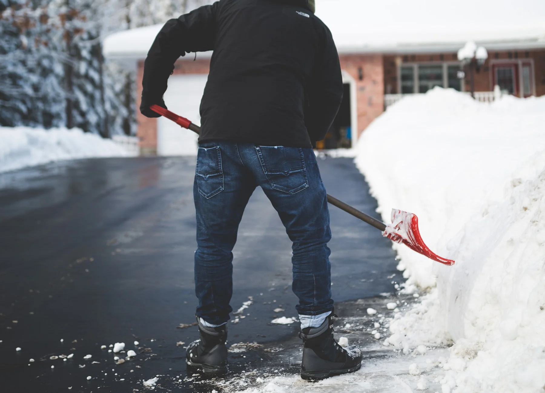 Driveway Snow Plowing